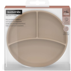 PLATO SILICONA SUAVINEX 3 COMPARTIMENTOS