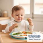 ¿Empezaste con triturados y ahora no sabes cómo dar el paso a sólidos?